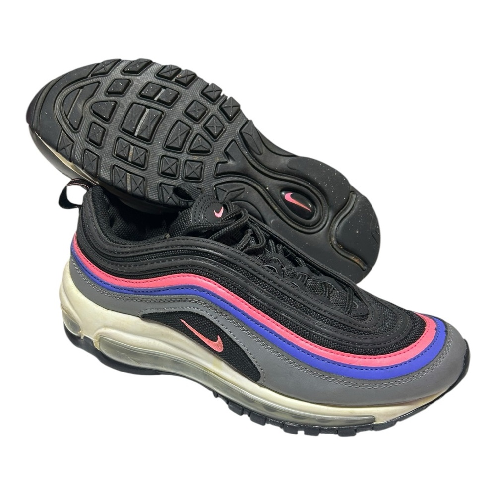 Nike Air Max 97 Black Smoke Grey 921522-026 Sz 6Y